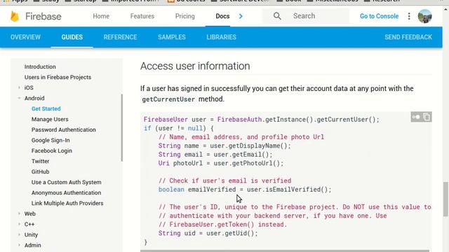 MAD FIrebase Auth, Spring 2017 смотреть онлайн