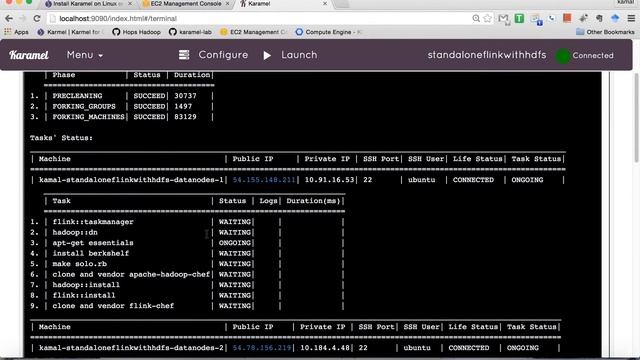Getting Started - Installing Apache-Flink on Amazon EC2 смотреть онлайн
