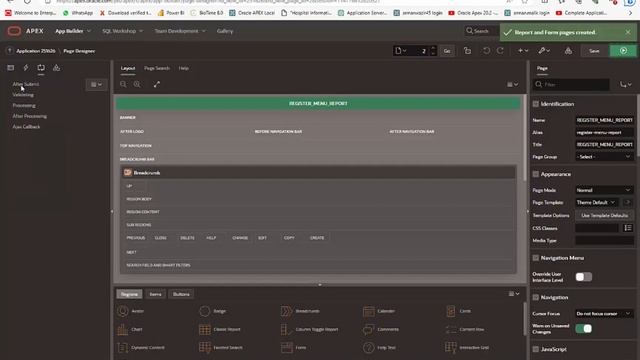 Oracle Apex Create Custom Navigation Menu смотреть онлайн