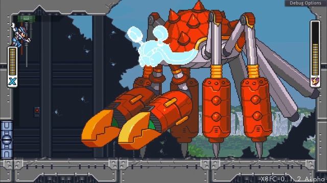 MegaMan X8 16-bit Demake Playthrough - SAGE 2022 Demo