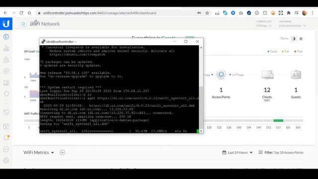 How to Update your Unifi Controller on Linux смотреть онлайн