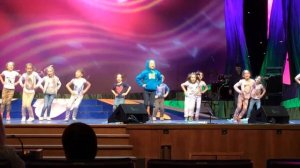 Хор Великан. Лошадь. Кремлевский дворец. 05.07.15. Репетиция перед концертом.