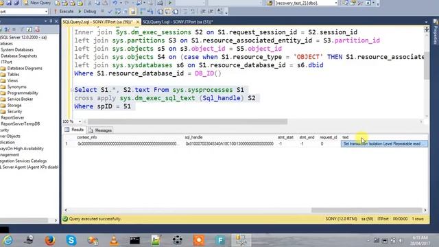 How to Release a lock on Table in SQL Server Tamil смотреть онлайн