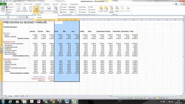 Mise en page et impression Excel 2010 смотреть онлайн