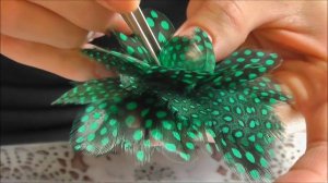 Брошь из перьев. Мастер-класс