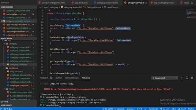 How to create Dynamic dropdown From Database in Angular 9 and web api 3.0 |Save Category | Part-8 смотреть онлайн