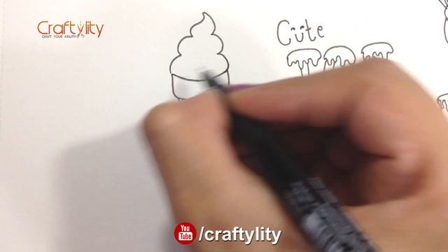 Ice Cream Beginner Doodle | Ice Cream tutorial | How to draw Ice cream | Ice Cream doodle смотреть онлайн