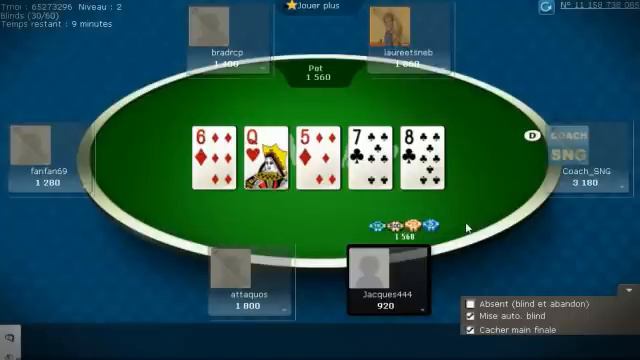 Le Sit N Go Short Handed sur PMU Poker смотреть онлайн