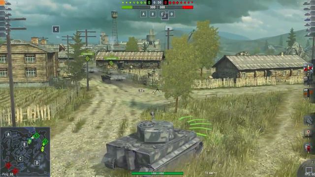 WOT BLiTz TIGER-1 смотреть онлайн