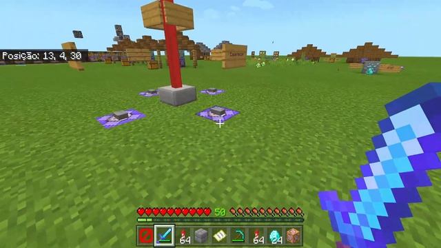 10 COMANDOS SECRETOS DO MINECRAFT BEDROCK EDITION! (MCPE, PS4, Xbox One, Windows 10) смотреть онлайн