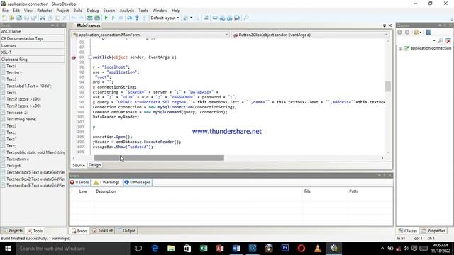 creating a Windows form app that can connect to mysql database смотреть онлайн
