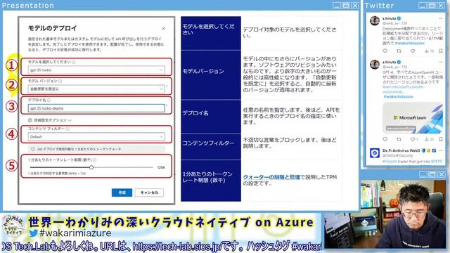 世界一わかりみの深いクラウドネイティブ on Azure 第26回〜世界一わかりみの深いAzure OpenAI Service〜 смотреть онлайн