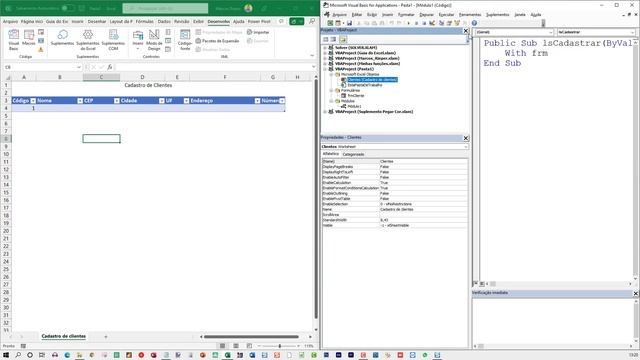 [Excel] Formulário de entrada de dados VBA смотреть онлайн