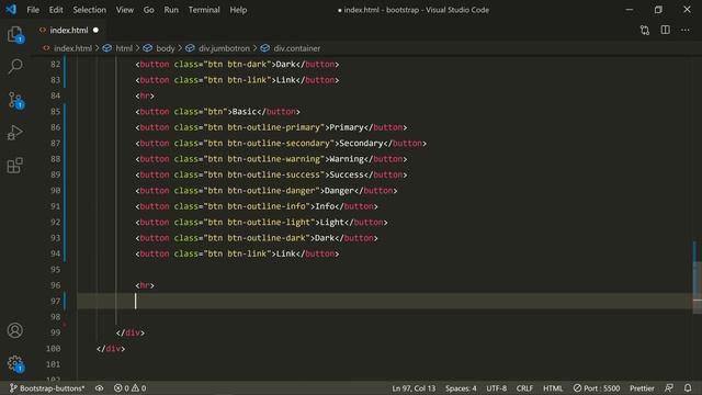 #15 - Bootstrap Buttons - (தமிழில்) (Tamil) | Bootstrap Course | Web Design смотреть онлайн