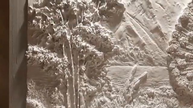 Эскиз для рельефного панно 60х60 см; 2023 г. смотреть онлайн