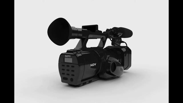 Sony HD HVR-Z5E - Solidworks model смотреть онлайн