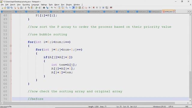 How to implement the java program to Priority Scheduling Algorithm? смотреть онлайн