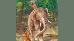 Как слон спас хозяина от тигра. Аудиорассказ.