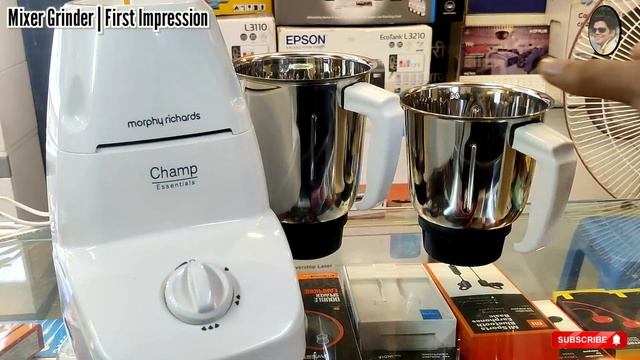 Morphy Richards 500 Watts 3 Jar Mixer Grinder CHAMP ESSENTIALS Unboxing & Demo смотреть онлайн