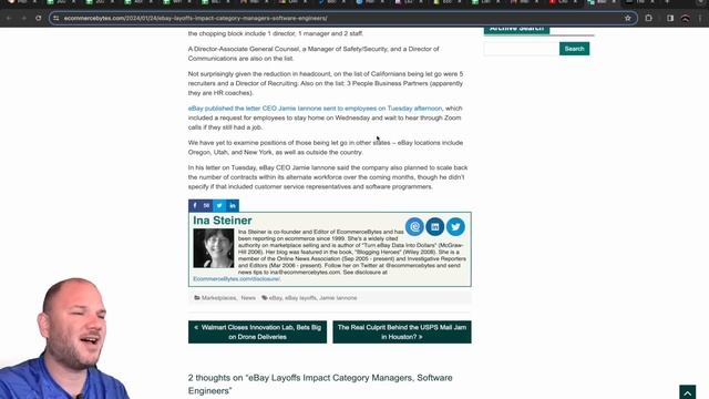 Who got Fired at Ebay!! 1000 Jobs Lost смотреть онлайн