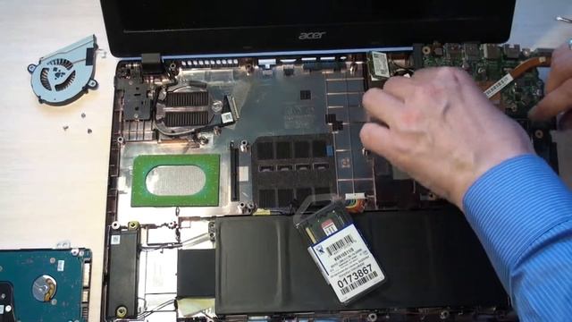 Pro гаджет #15. Установка ОЗУ Acer Aspire es1-522. Линейка Kingston 8Gb. Увеличиваем ОЗУ ноутбука смотреть онлайн
