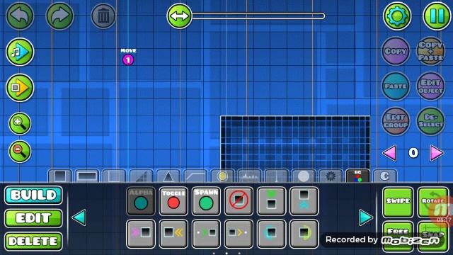 Geometry Dash Tutorials | Moving blocks and invisible jump rings! смотреть онлайн