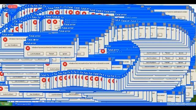 Симулятор ошибок в windows. Roblox. смотреть онлайн