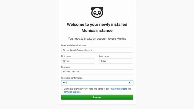 How To Install Monica On Docker Using Portainer