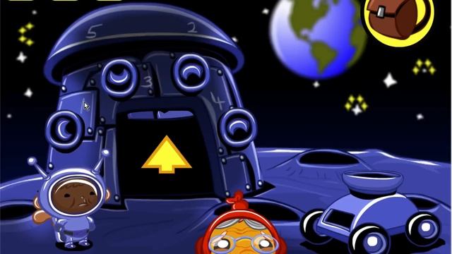 Monkey GO Happy: Stage 649 — Lunar Space Station · Free Game · Walkthrough смотреть онлайн