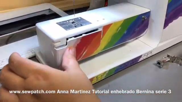 www.sewpatch.com Anna Martinez Tutorial enhebrado Bernina serie 3 смотреть онлайн