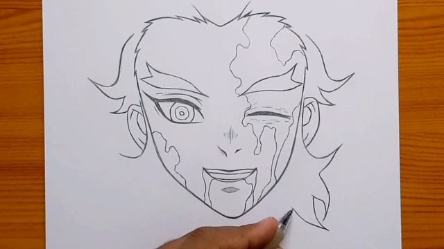 How to draw Kyojuro Rengoku | Demon Slayer | Rengoku step_by_step | easy tutorial смотреть онлайн
