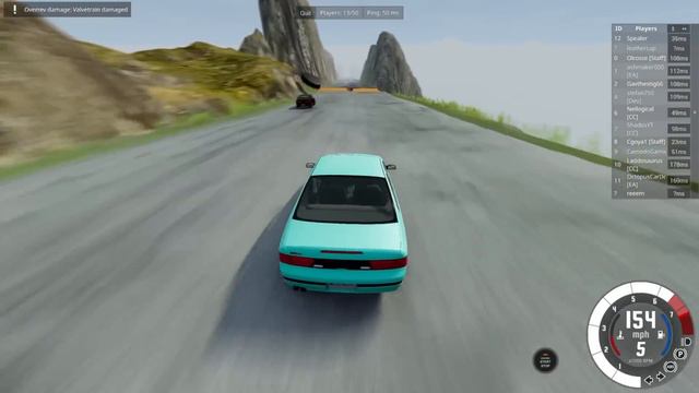 Testing Puck Avalanche VS Cars in BeamNG Drive Mods! смотреть онлайн