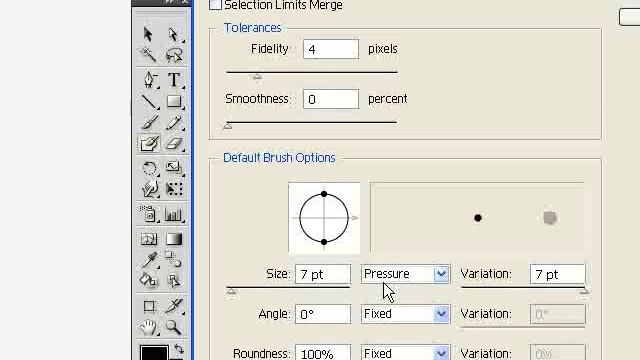 How to Ink a Drawing in Adobe Illustrator-Blob Brush Tool смотреть онлайн