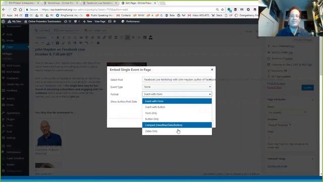 Create an Events Registration Landing Page with RSVPMaker for WordPress смотреть онлайн