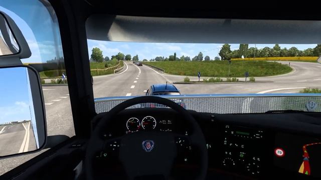 Little tour with Scania R730 RJL | TDE | #1 смотреть онлайн