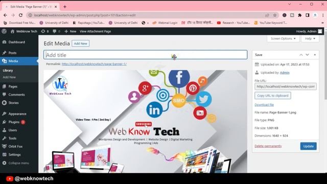 #30 WordPress में Files Manage कैसे करे? | How to Upload Files in WordPress Media Lib #WebKnowTech смотреть онлайн