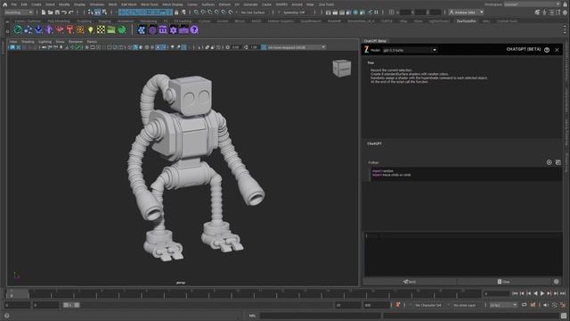 ChatGPT Maya Assigning Shaders (Zoo Tools) смотреть онлайн