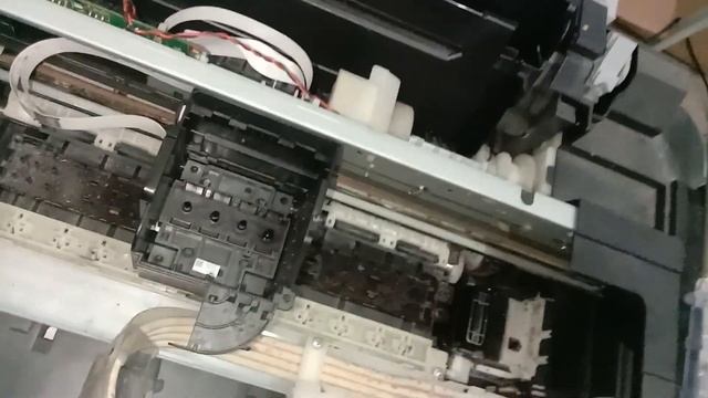 How To Clean  Waste Ink Pad And Printhead Declogging Of Epson L360
