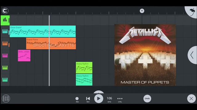 Master Of Puppets Interlude in FL STUDIO MOBILE (piano version) смотреть онлайн