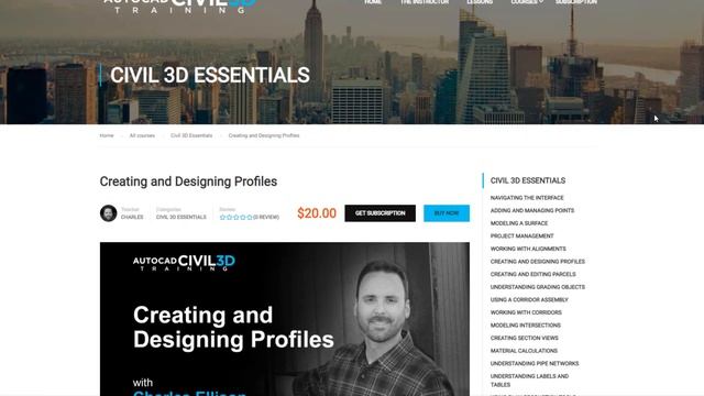 Creating a Grading in Civil 3D смотреть онлайн