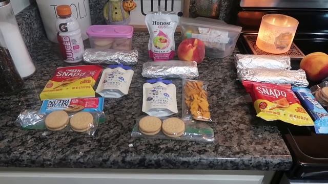 School Lunches Week 8 | What all 3 KIDS take for LUNCH! смотреть онлайн