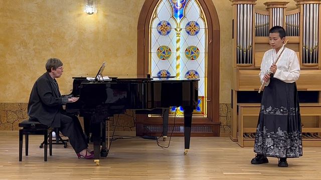 Циньюй Ли, Рейнеке Концерт для флейты с оркестром Ре мажор 1 часть, 18 мая 2024