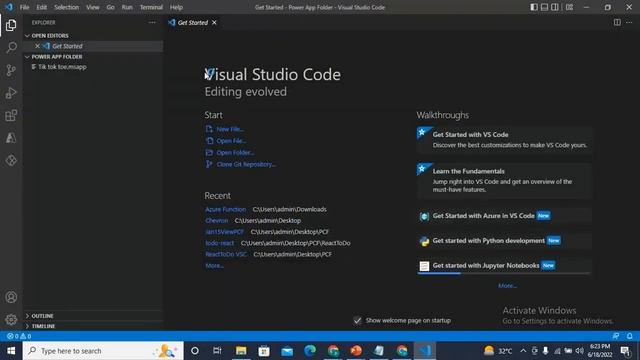power app code in visual studio смотреть онлайн