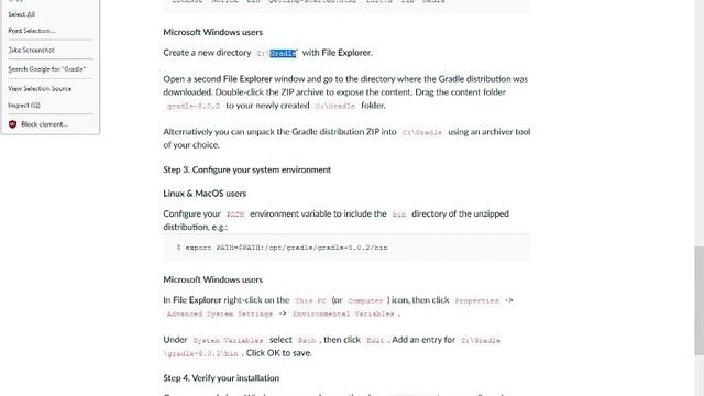 Installing Gradle on Windows 10 смотреть онлайн