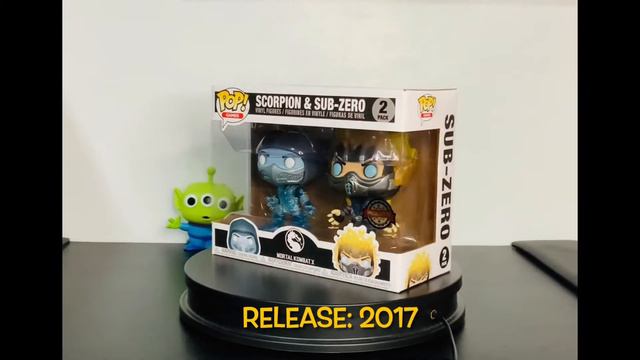 Unboxing Iced Scorpion & On-Fire Sub-Zero Exclusive Mortal Kombat X Funko Pop смотреть онлайн