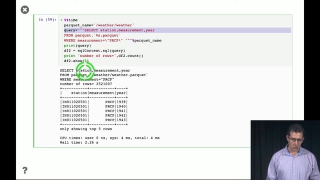 DSE230x March 12 4 loading and using parquet file NB смотреть онлайн