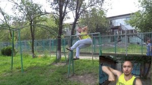 Выход на одну руку с нуля - обучалка на турнике