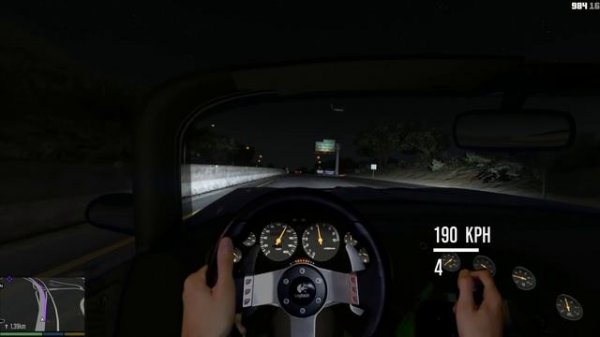 GTA V Steering Wheel & Manual Transmission Mod Test #3 | Logitech G27
