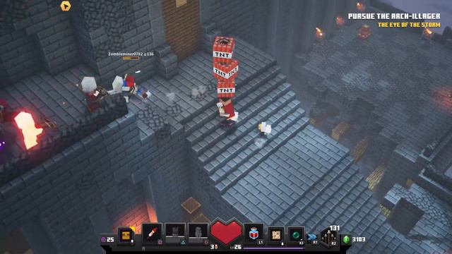 Minecraft Dungeons | Episode 5 (PS4Pro) смотреть онлайн