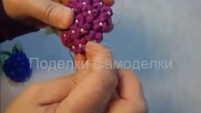 Как сделать Гортензию в японском стиле. Мастер класс. смотреть онлайн